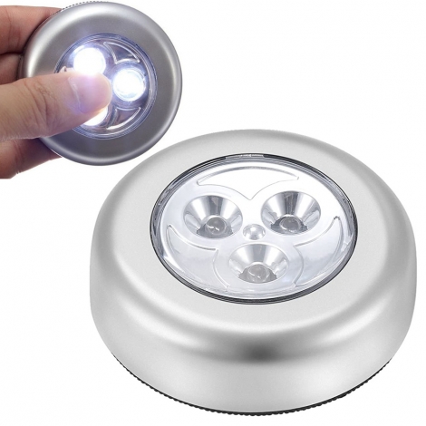 3 LED self-adhesive battery-operated light