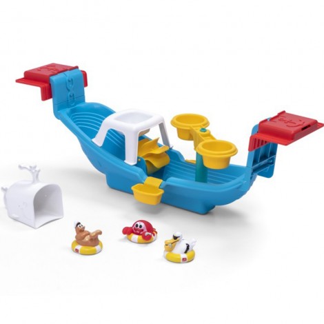 Vonios žaislas - laivas su priedais , Step2