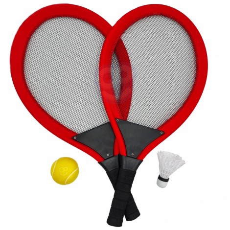Didelių teniso ir badmintono rakečių rinkinys vaikams , Woopie
