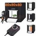 Profesionali Fotografavimo Dėžė Su LED 80x80x80cm
