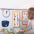  Vaikiška edukacinė pastatoma lenta su priedais , Smoby