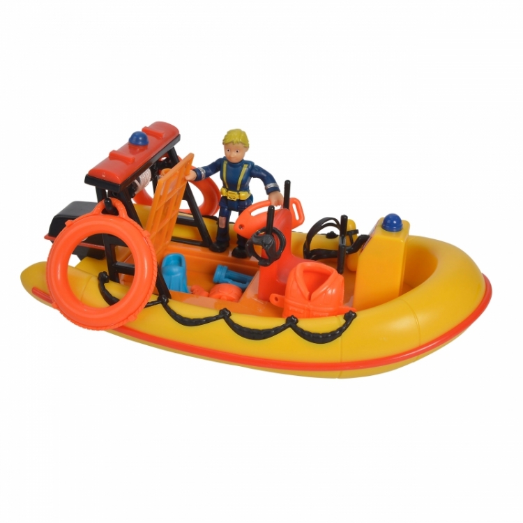 Žaislinė gelbėtojų valtis su priedais , Sam Neptune