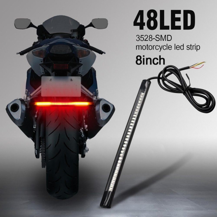 48 LED motociklo LED juosta