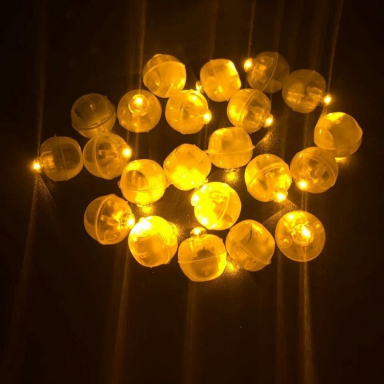 LED balionų lemputės Spalva2 - Geltona